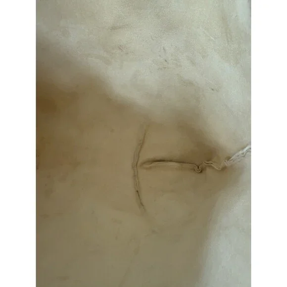 Clare V. Vivier La Tropezienne White Leather Shopper Tote Laptop Work Bag Troupe - Picture 11 of 12